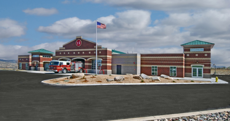 Rock Gap Engineering constructs Weaver mountain Fire Station